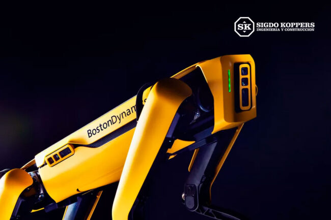robot-spot-noticias2 Robot Spot de Boston Dynamics con logo Sigdo Koppers Ingeniería y Construcción